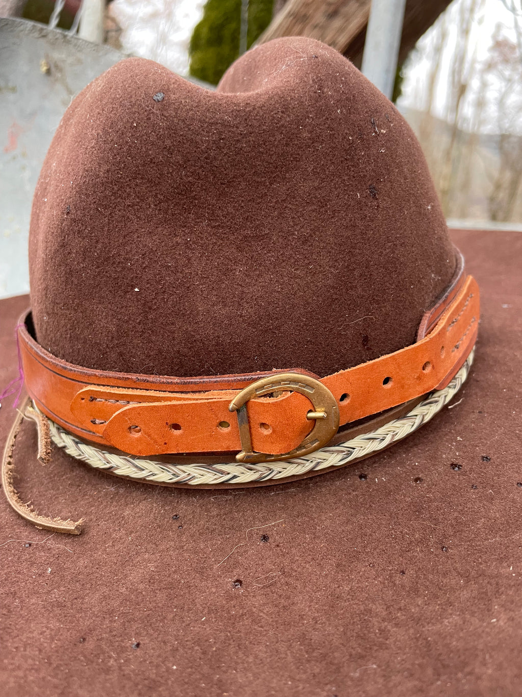 Two Chicken Hat Band