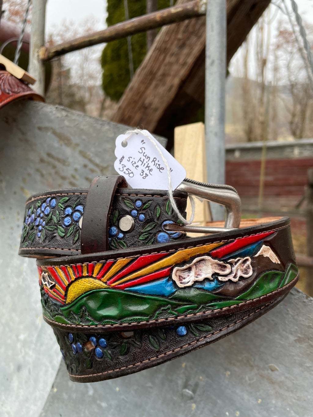 Belt- “Sunrise Hike” size 38
