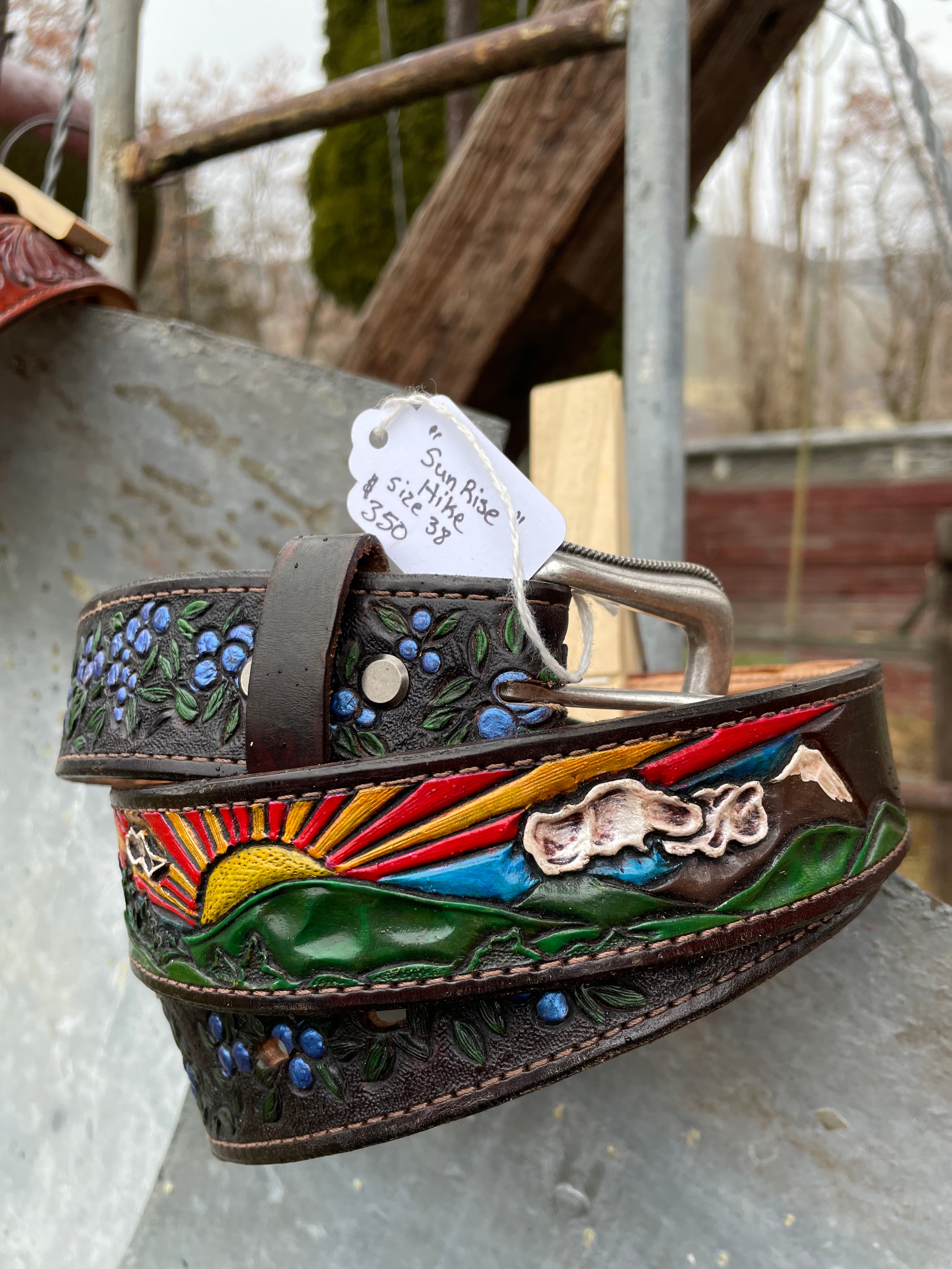 Belt- “Sunrise Hike” size 38