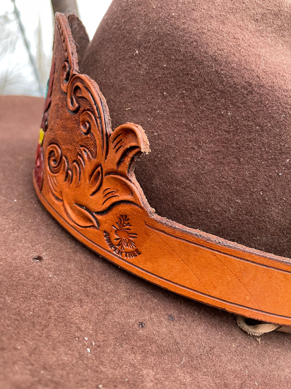 Two Chicken Hat Band