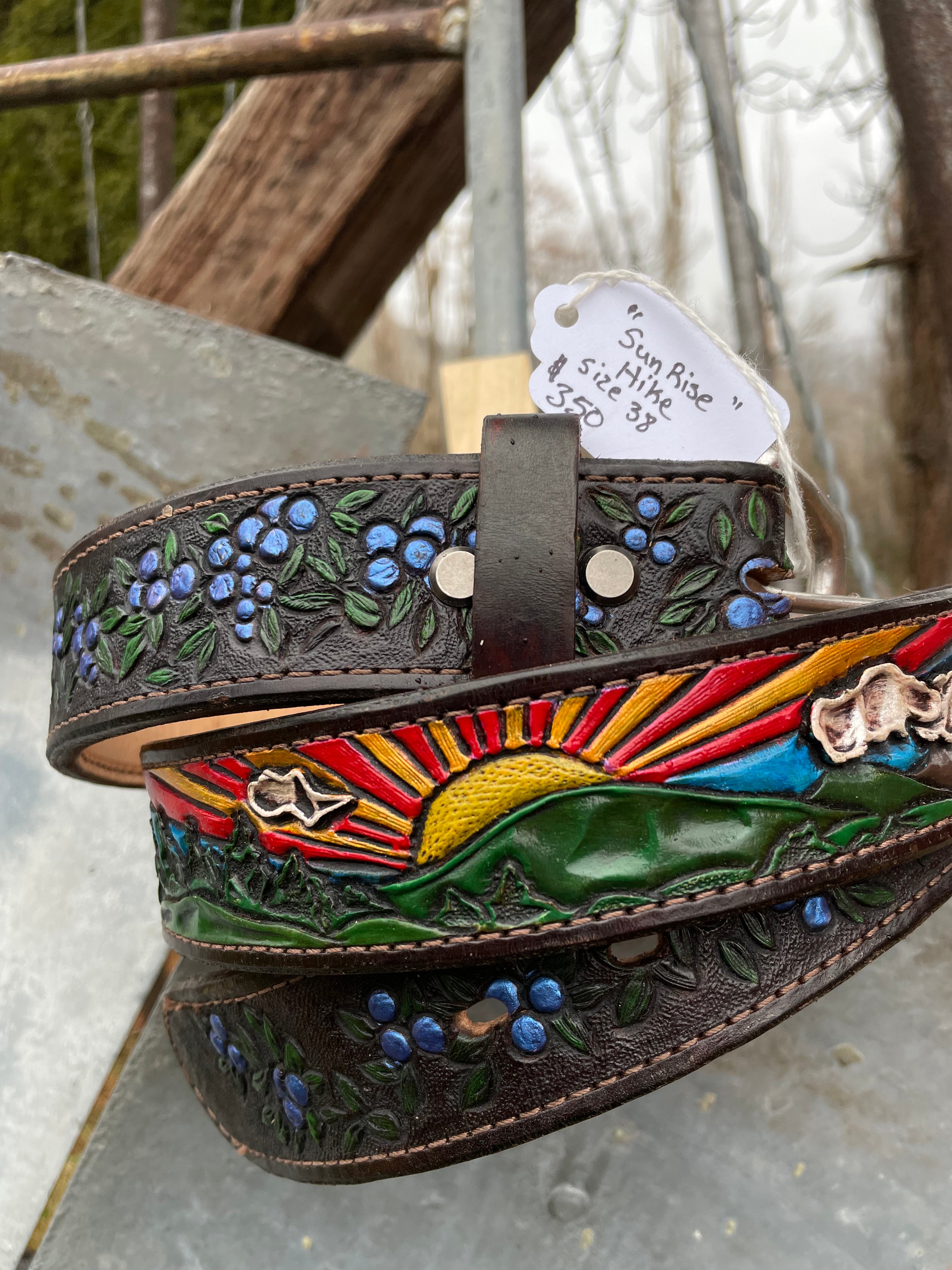 Belt- “Sunrise Hike” size 38