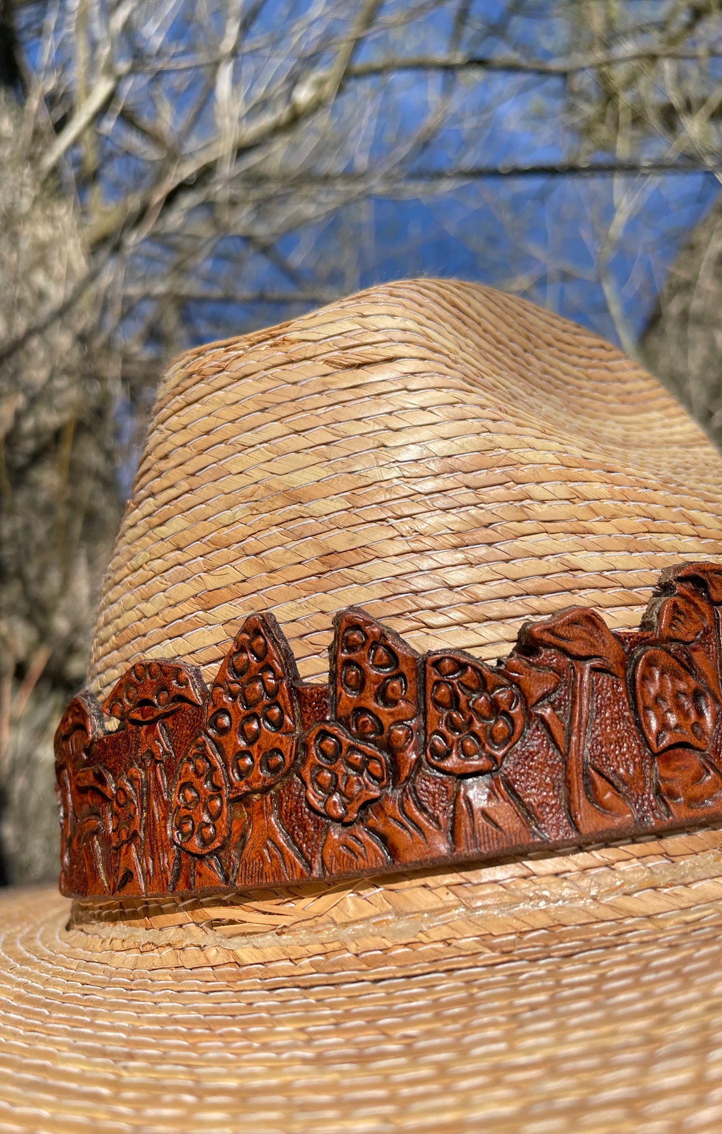 Mushroom Hat Band Unpainted