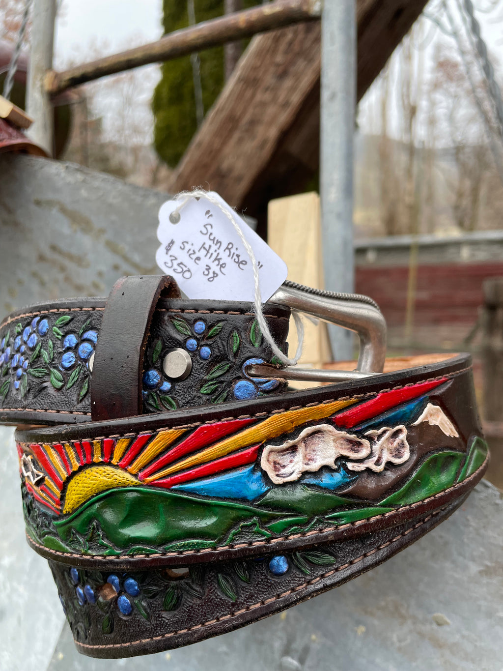 Belt- “Sunrise Hike” size 38
