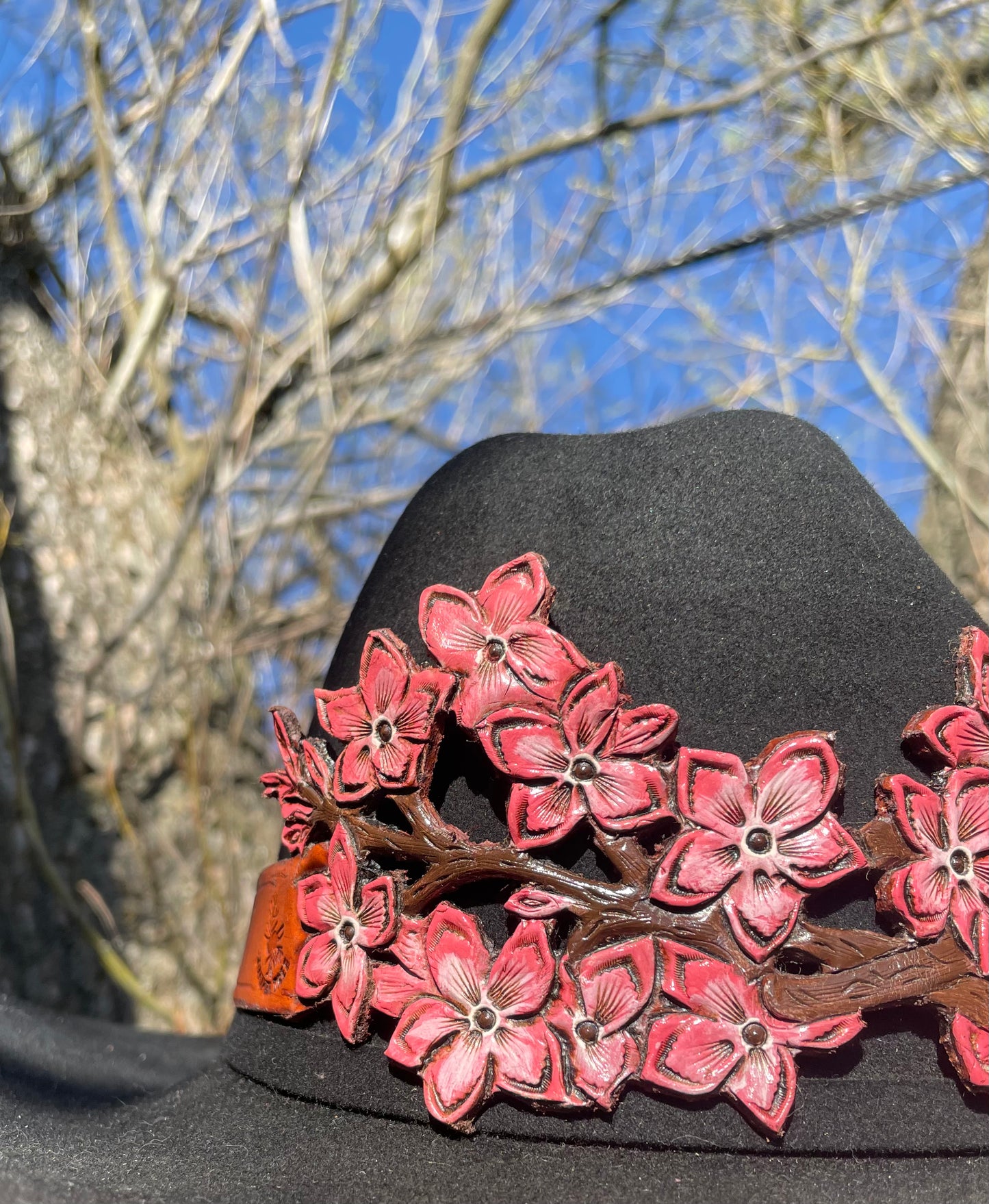 Cherry Blossom Hat band